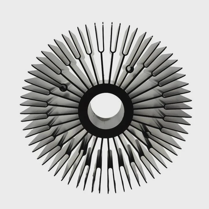 Oem Round Sunflower Led Heat Sink