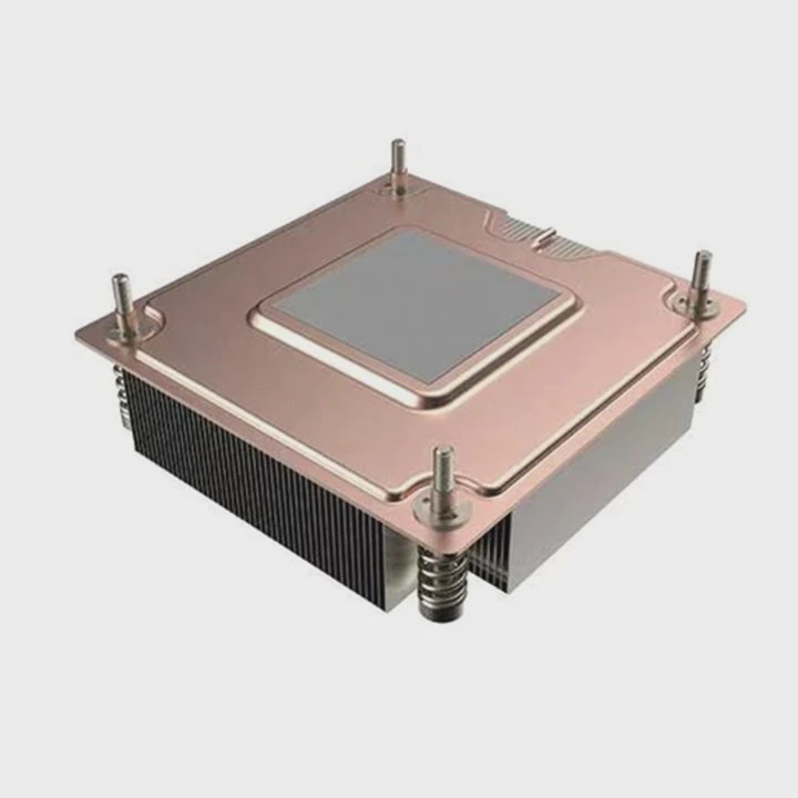 1U Passive Copper Vc Cpu Heatsink