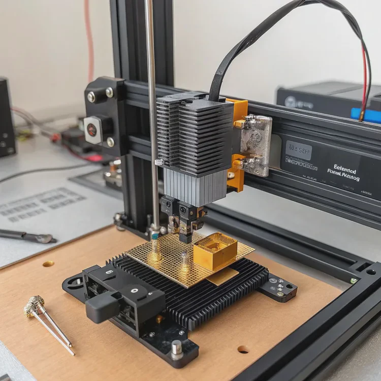How to fix heat sink on 3D printer nozzle?