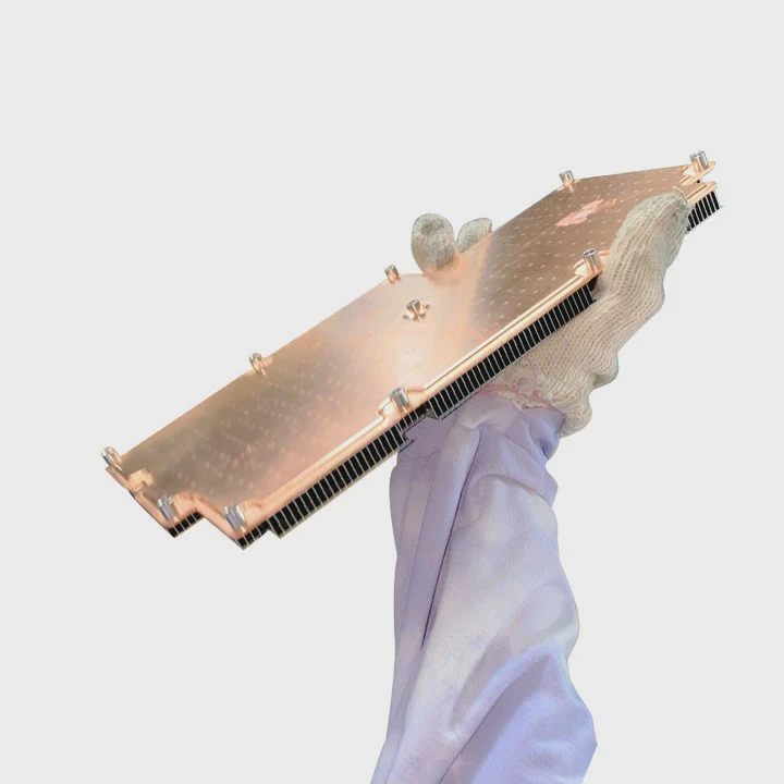 1U Server Vc Vapor Chamber Copper Heatsink