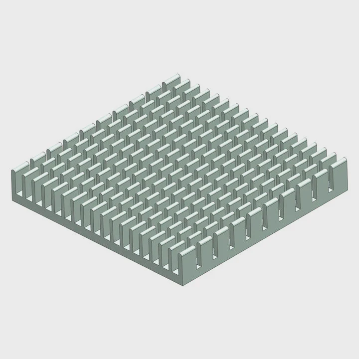 70-79Mm Custom Aluminum Heat Sink