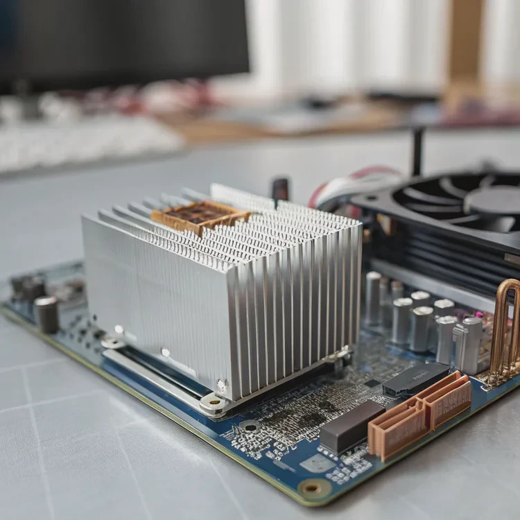 What is a heat sink on a computer?