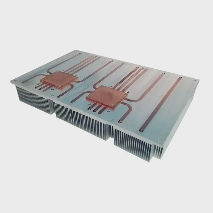 Custom Copper Heatsinks For High Power Electronics