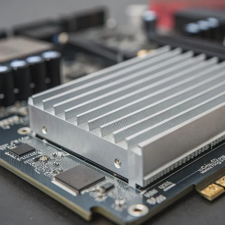 What is a heat sink on an SSD?