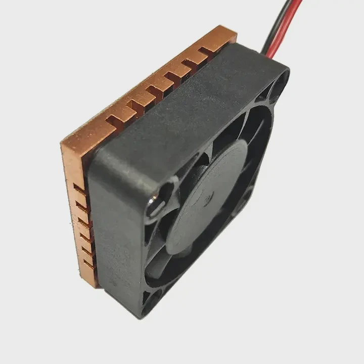 Pure-Copper Fan Heatsink 40X40X14 Mm For Chipsets