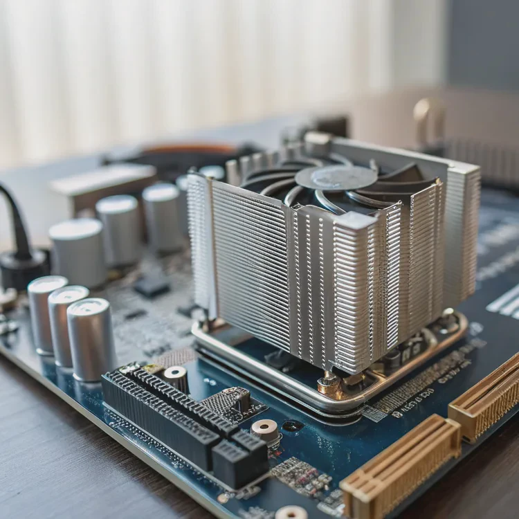 What is a CPU heat sink?