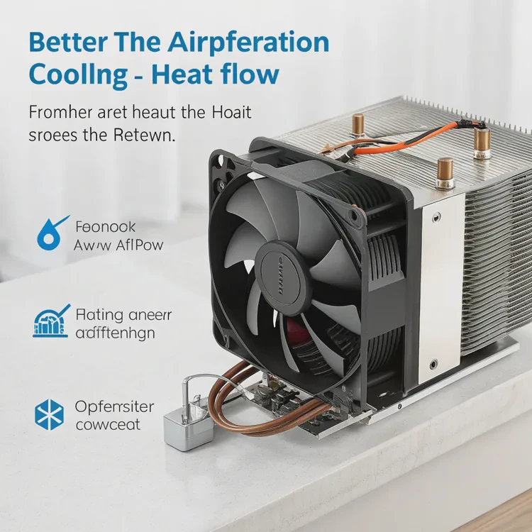 Modern gray fabric armchair with wooden legs