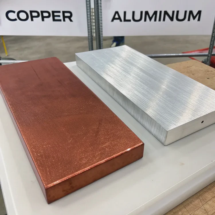 Red leather studded handbag with gold chain strap