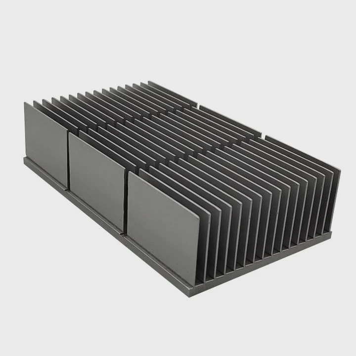 Aluminum Fin Heatpipe Heatsink For Power Devices