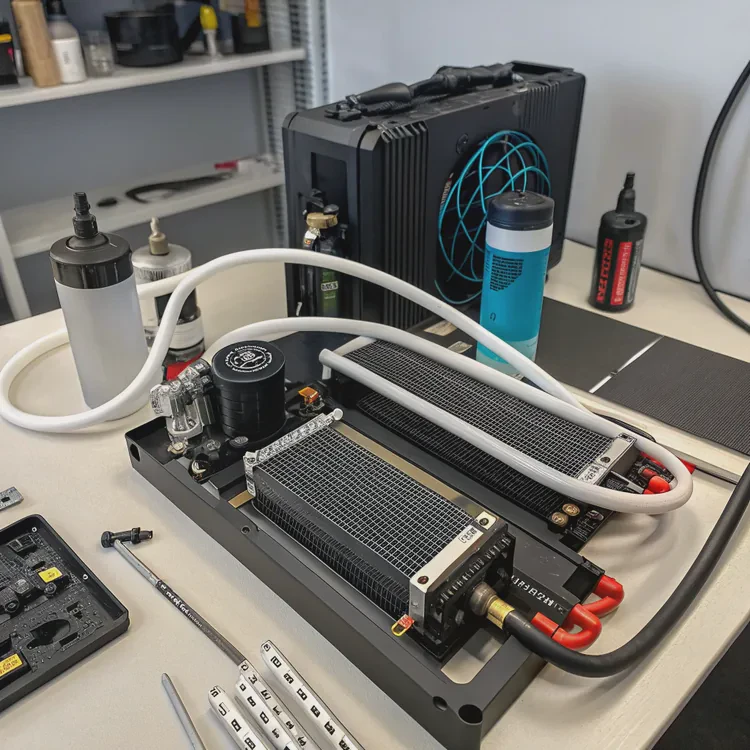 How to do custom liquid cooling?