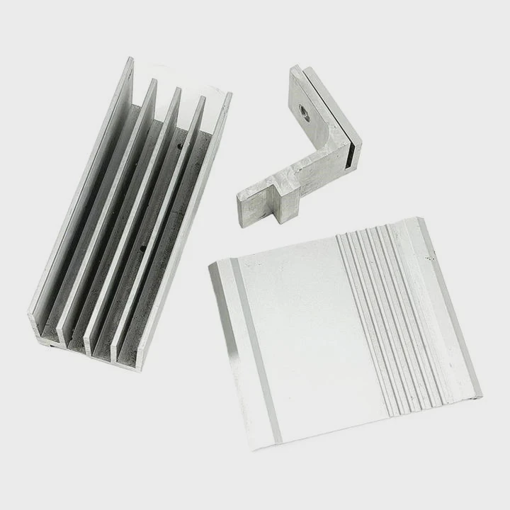 Aluminum Skived Fin Heatsink 60616063 Anodized