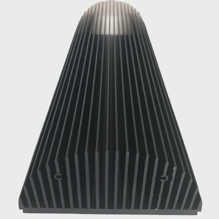 Aluminum Folded Fin Cpu Heatsink Oem Manufacturer