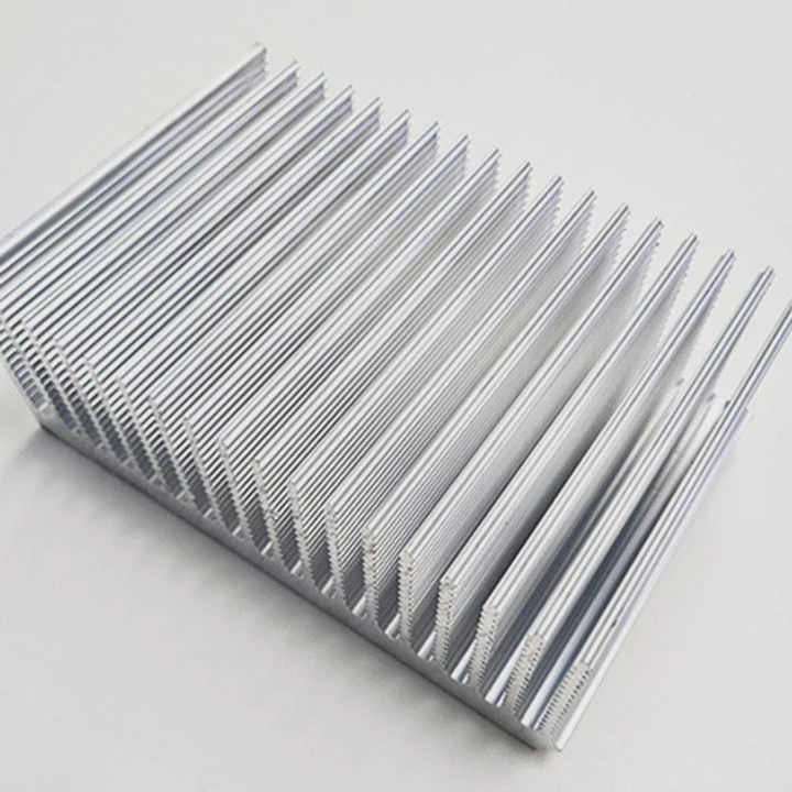 Folded Fin Heatsink 60616063 Cnc Aluminum Profile