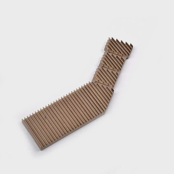 1U2U Vapor Chamber Zipper Fin Heatsink Wpipes