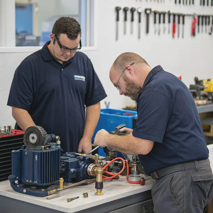 Light grey modern wool armchair