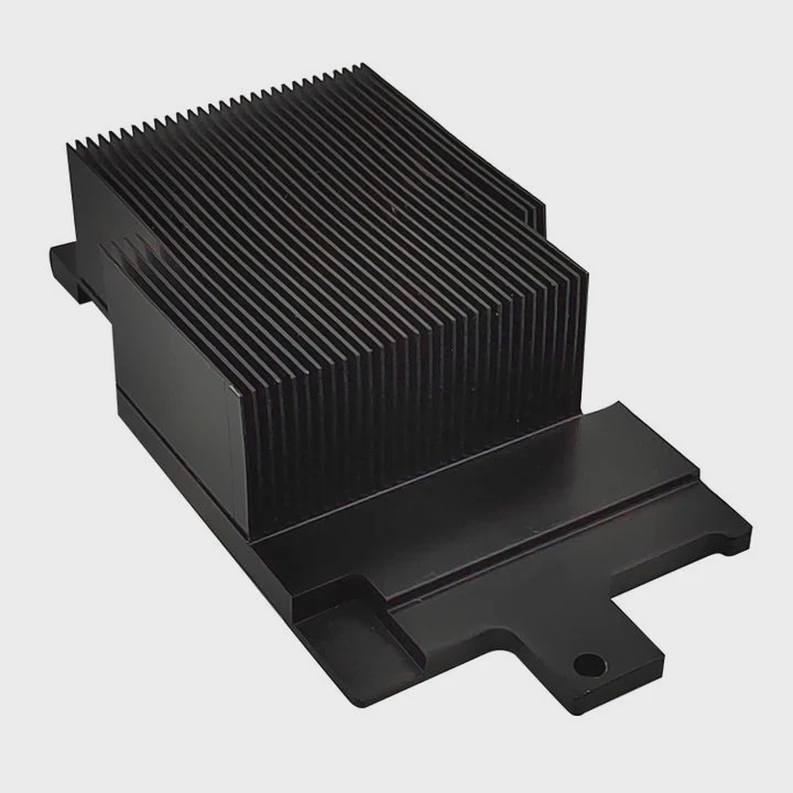 1000 Mm Aluminum Stacked Fin Heatsink Oem Supply
