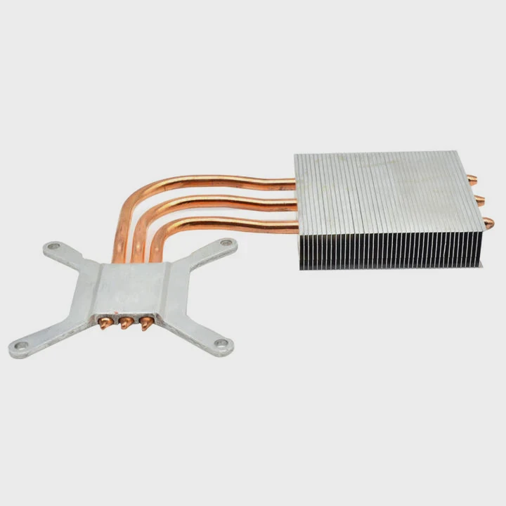 Copper Cnc Heat Sink With Aluminum Extrusion