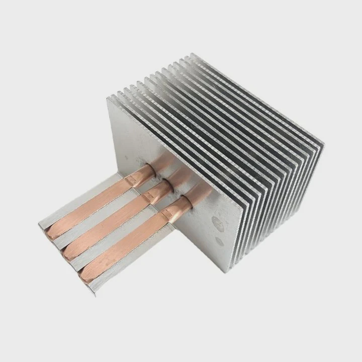 Custom Aluminum Heat Sink With Heat Pipe