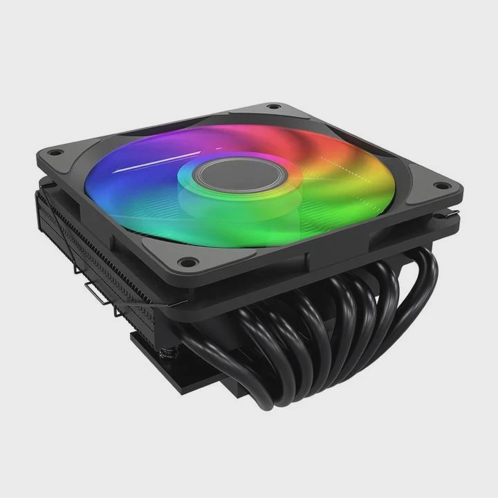 Hp750V8 Air Cooler With 8 Heat Pipes For Itx Case