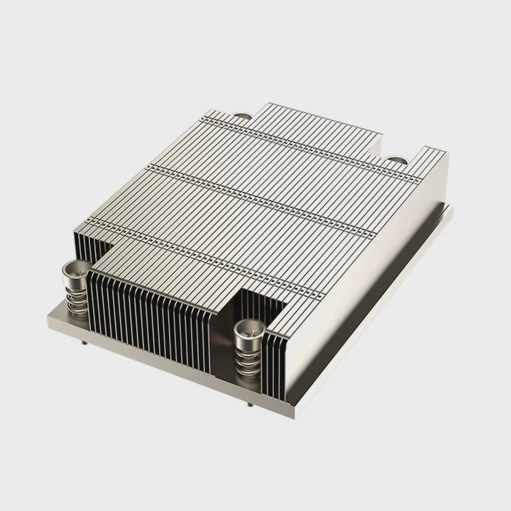 1U Cpu Heat Sink Am5 Am4 With 4 Heat Pipes