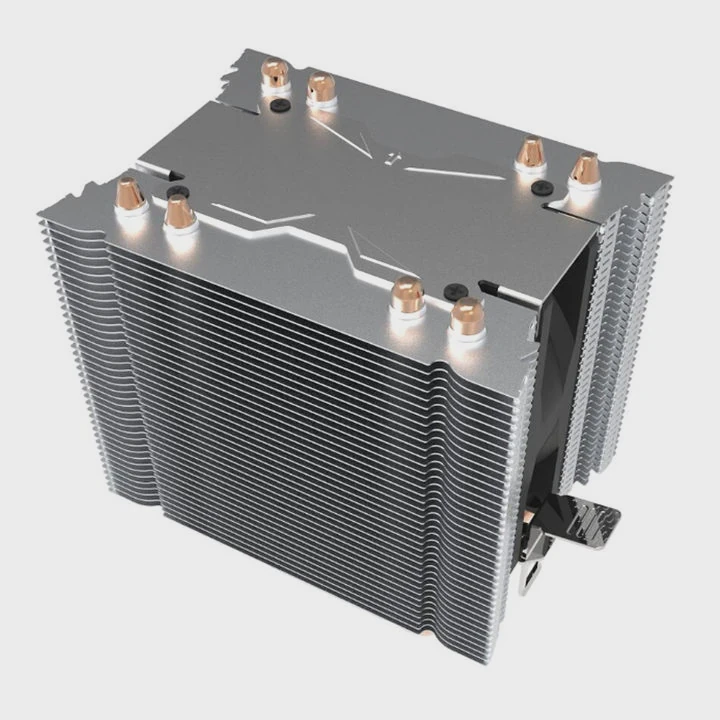 Dual Tower Cpu Cooler With 4 Heat Pipes