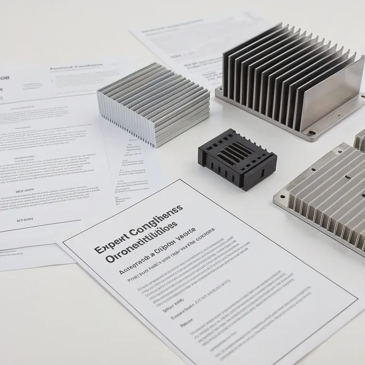 What export regulations apply to heat sinks for the US market?