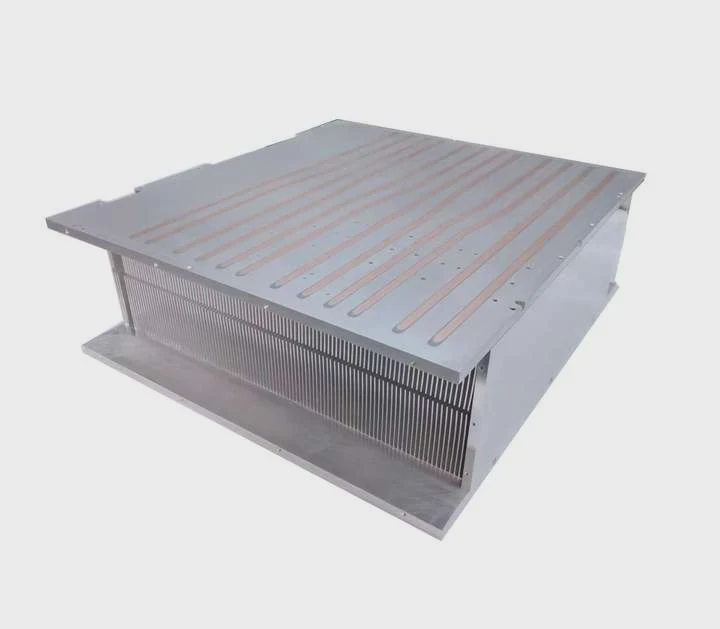 High Density Aluminum Heat Sink With Pipe