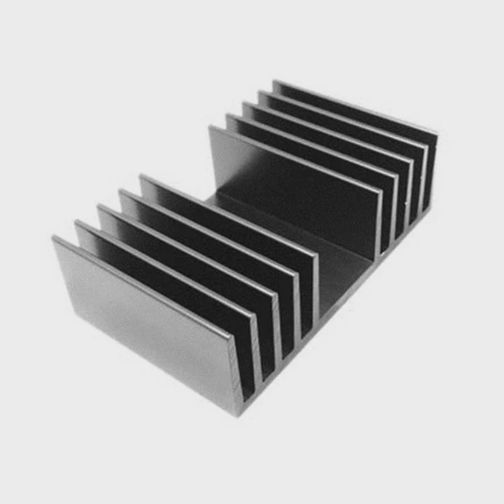 Led Heat Sink With Anodized Aluminum Pipe