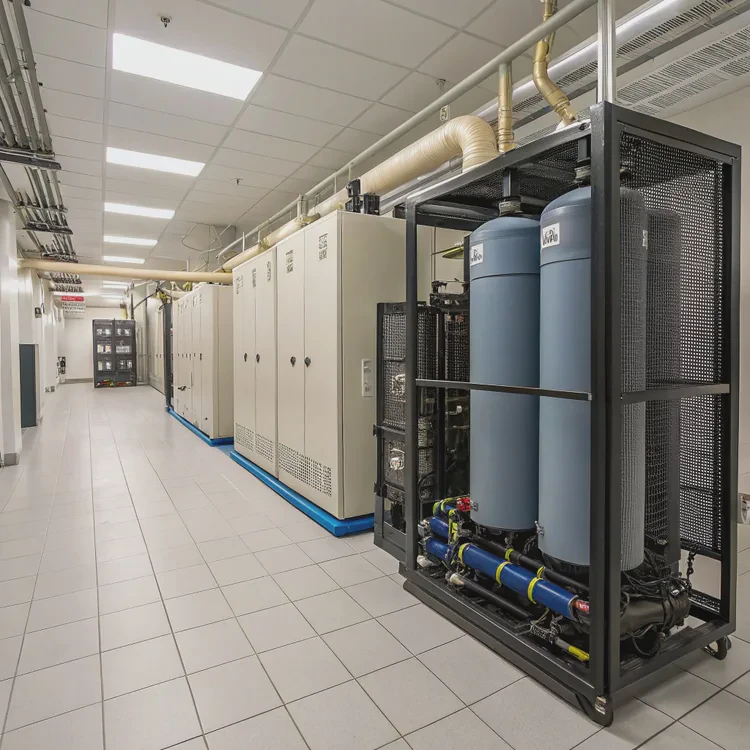 Black leather handbag with gold accents