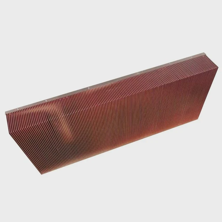 Copper Pin Fin Heatsink With Skived Aluminum