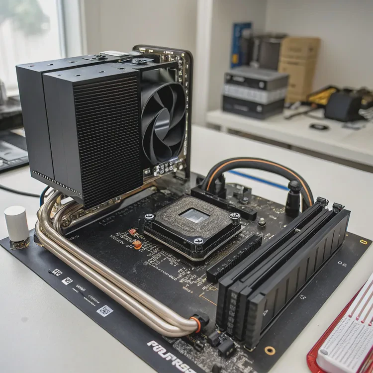 How to install liquid cooler?