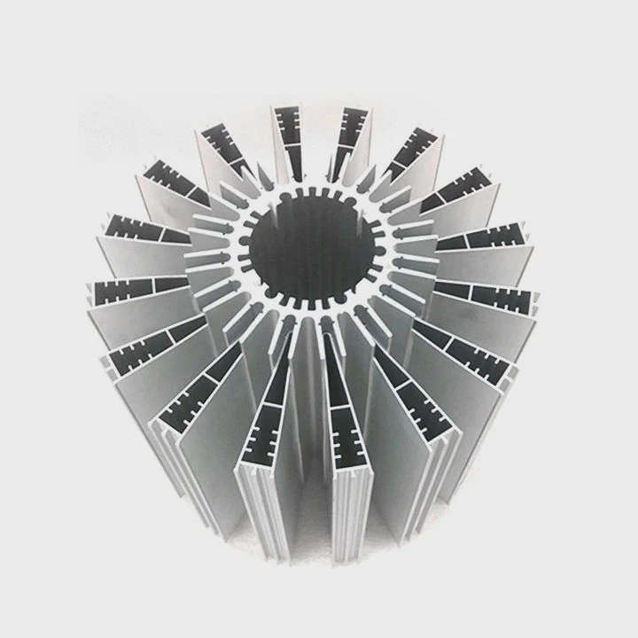 Aluminum Profile Skived Fin Heatsink