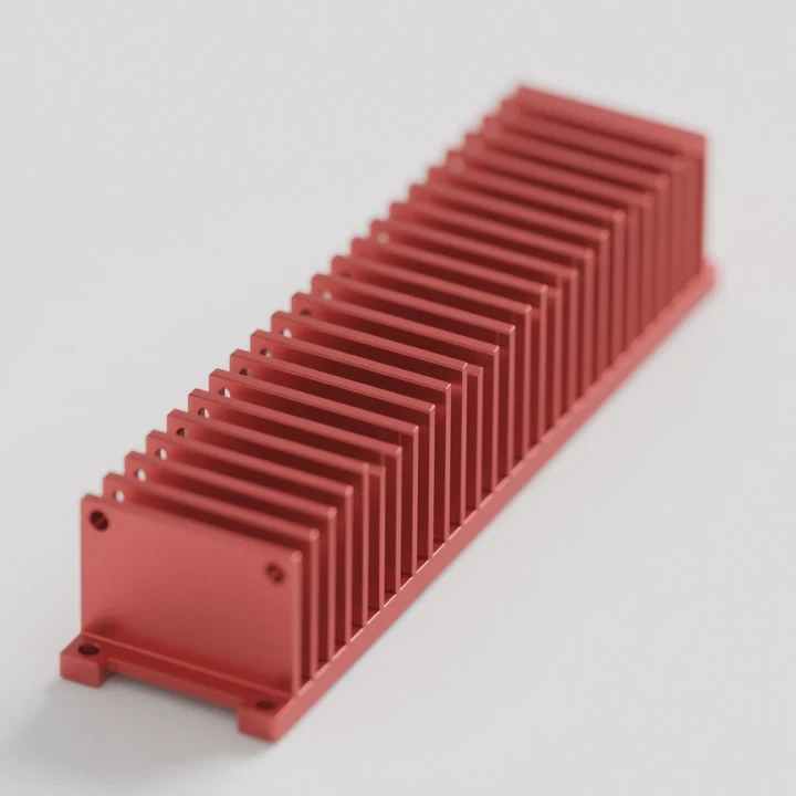 Ev Battery Skived Fin Heatsink Aluminum