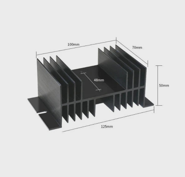 Low Profile Skived Fin Cpu Cooler