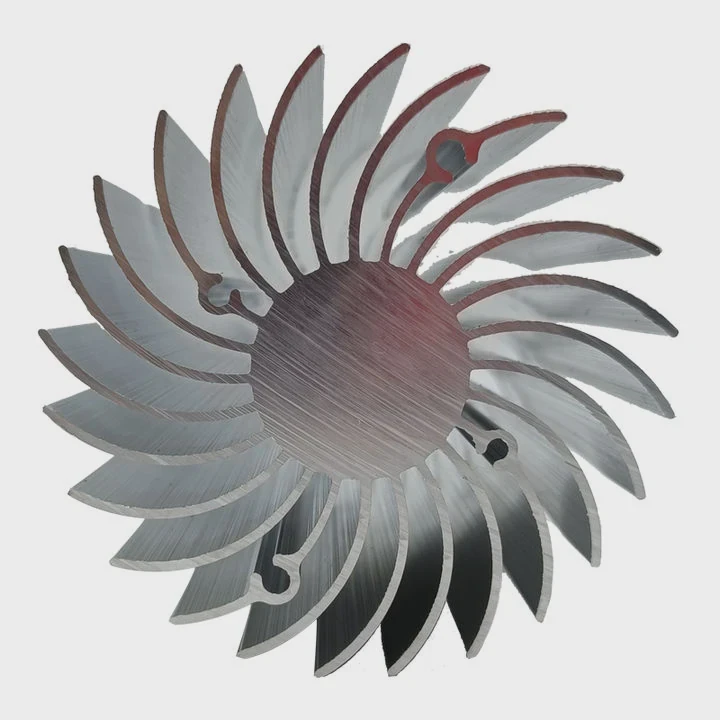 Sunflower Aluminum Heatsink Extrusion