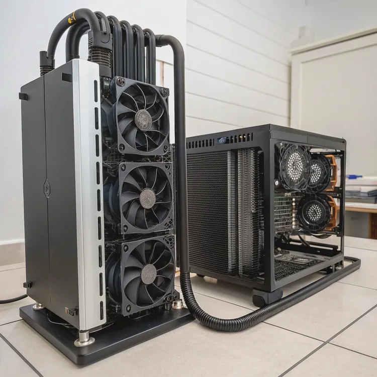 Is liquid cooler better than air cooler?
