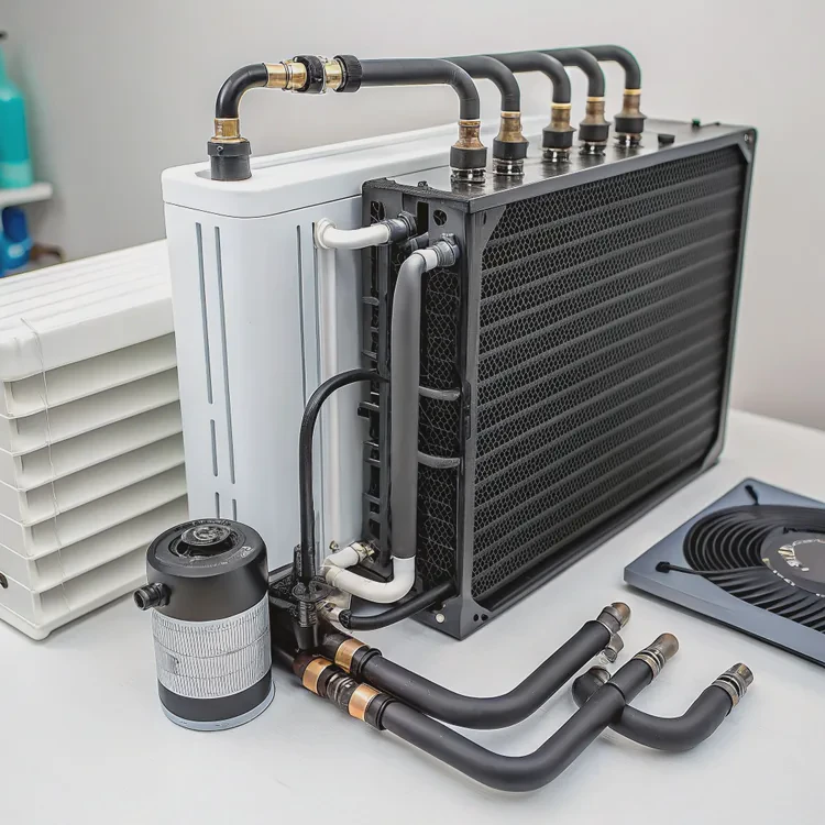 How does liquid cooling work CPU?