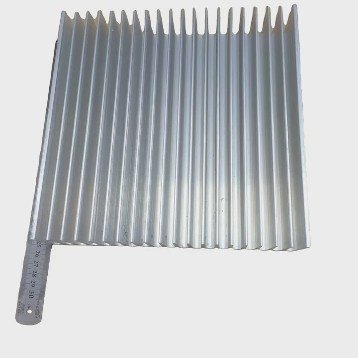 Anodized Aluminum Extruded Heat Sink