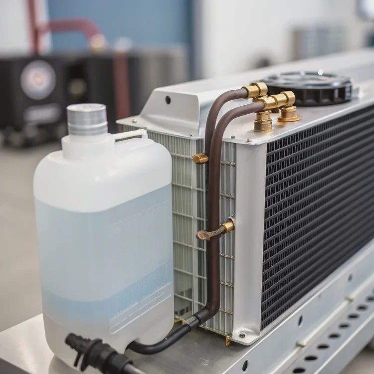 Rustic wooden dining table with metal legs