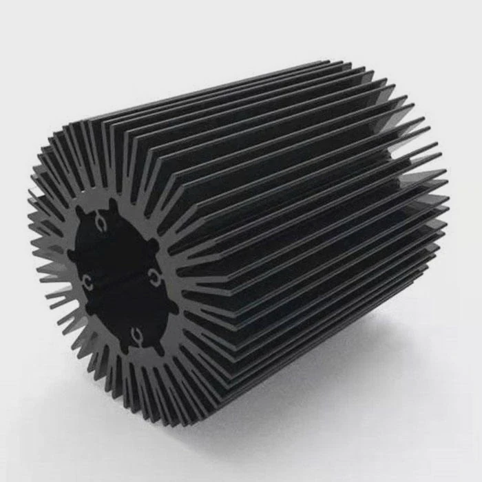Round Aluminum Heatsink Extrusion Profile Round Aluminum Heatsink Extrusion Profile