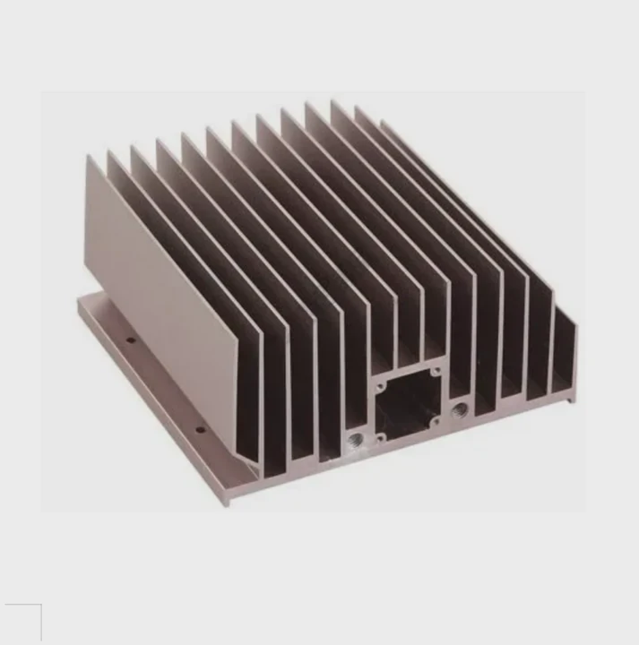 Cnc Anodized Led Aluminum Heatsink Profile