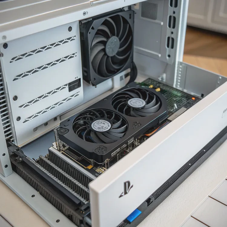 Black leather high-top sneakers with white accents