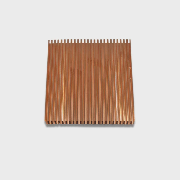 Cnc Milled 6063 Anodized Heatsink Profile