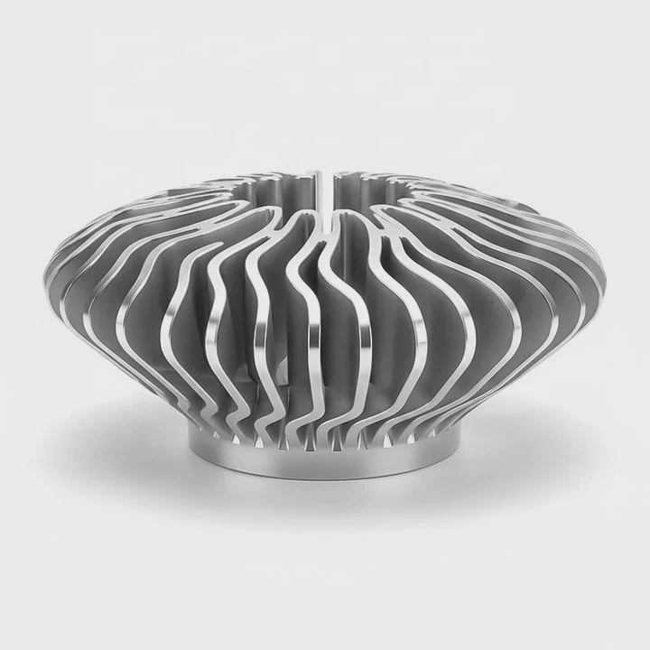 Fanless Cnc Aluminum Heat Sink For Led Cob