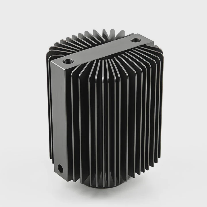 Cnc Machined Led Heat Sink 6063 Aluminum