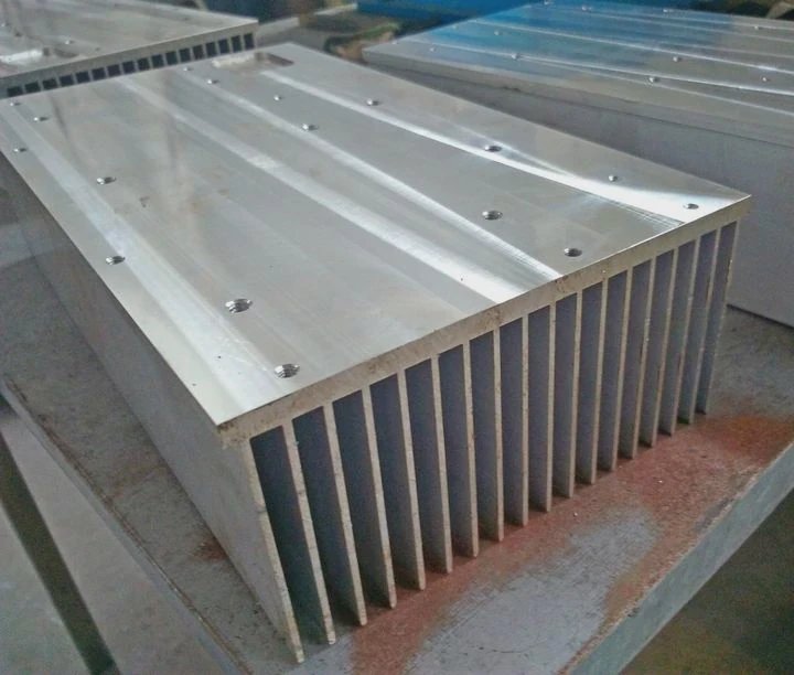 Large Cnc Aluminum Heat Sink Extrusion