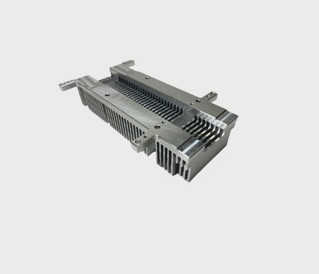 Oem Anodized Aluminium Extrusion Heat-Sink With Zncu Alloy Cnc