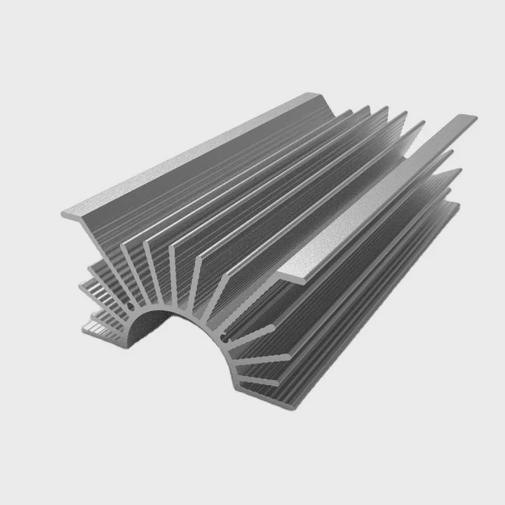 High-Density Toothed Sunflower-Style Extruded Heat-Sink Mold