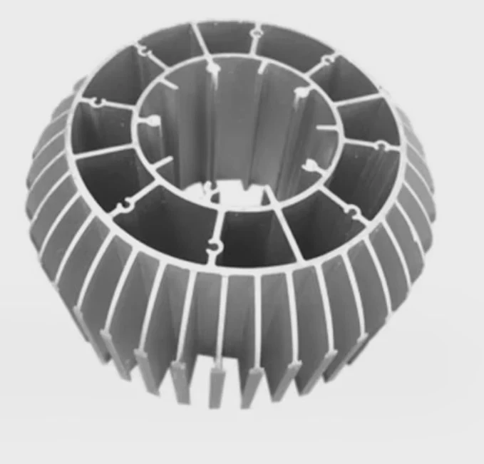 High-Precision Custom Aluminium Extrusion Heat-Sink Profiles