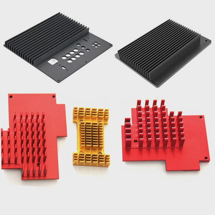 New High-Precision Aluminium Extrusion Heat-Sink Profile For Cpugpu